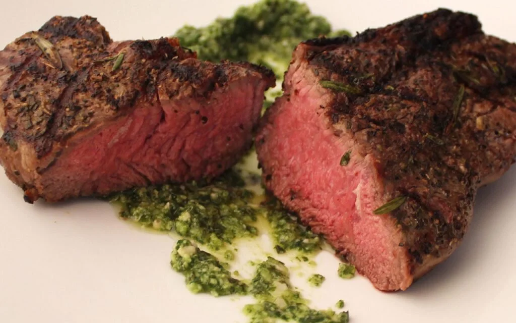 Pesto Steak