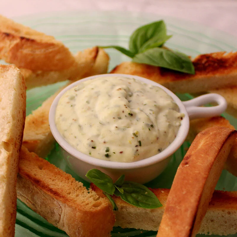 Lemon Pesto Dip