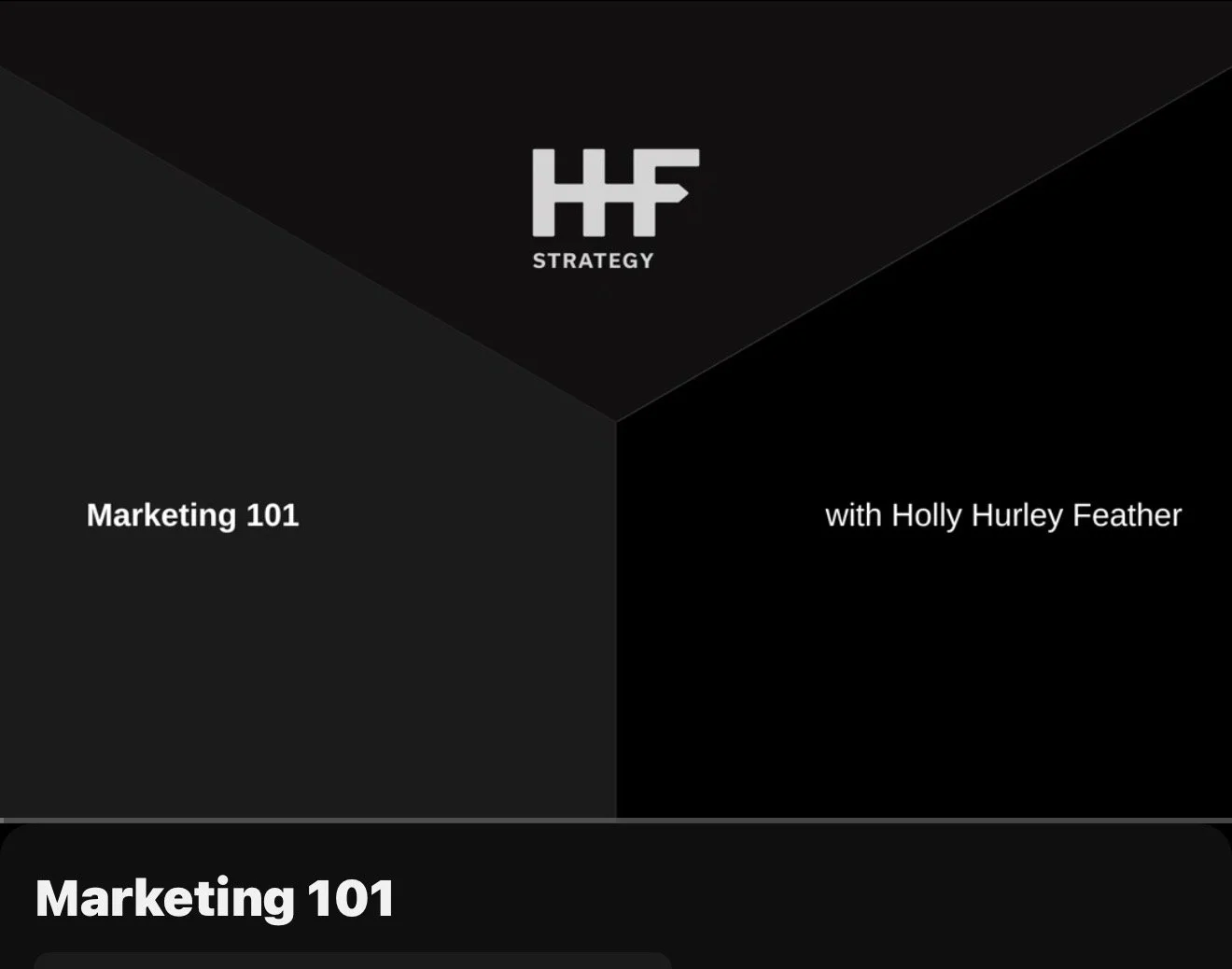 HHF Strategy on YouTube