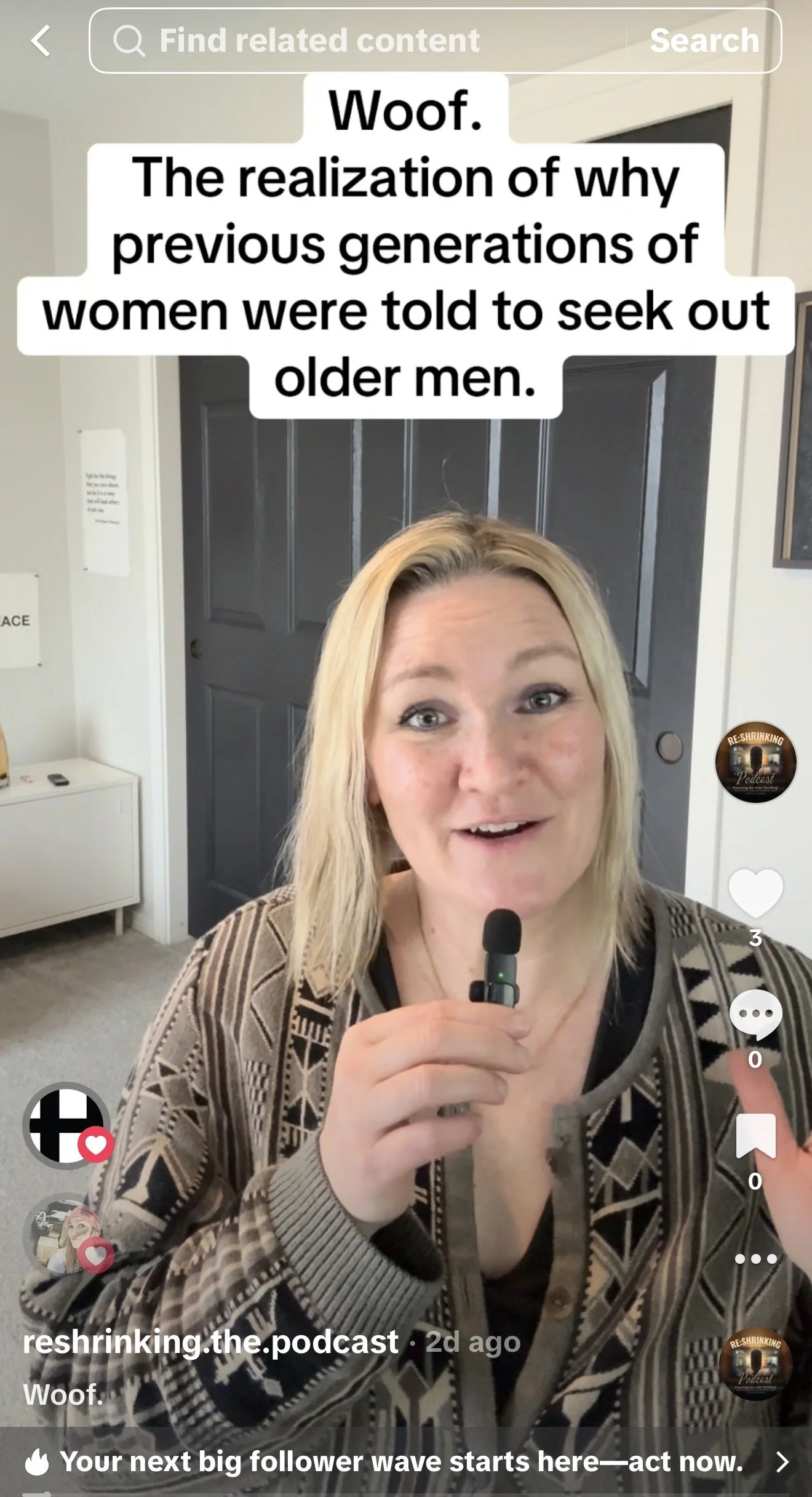 RE:Shrinking the Podcast on TikTok