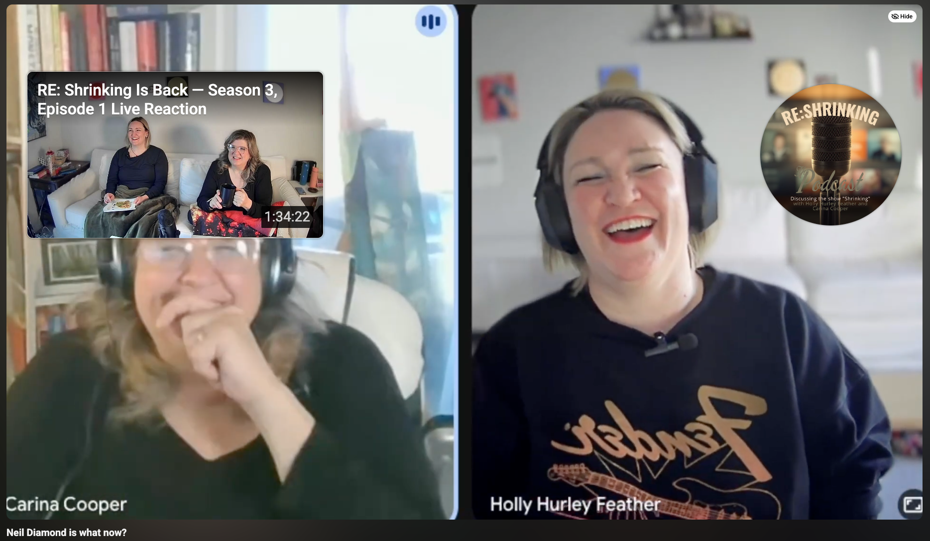 RE:Shrinking the Podcast on YouTube