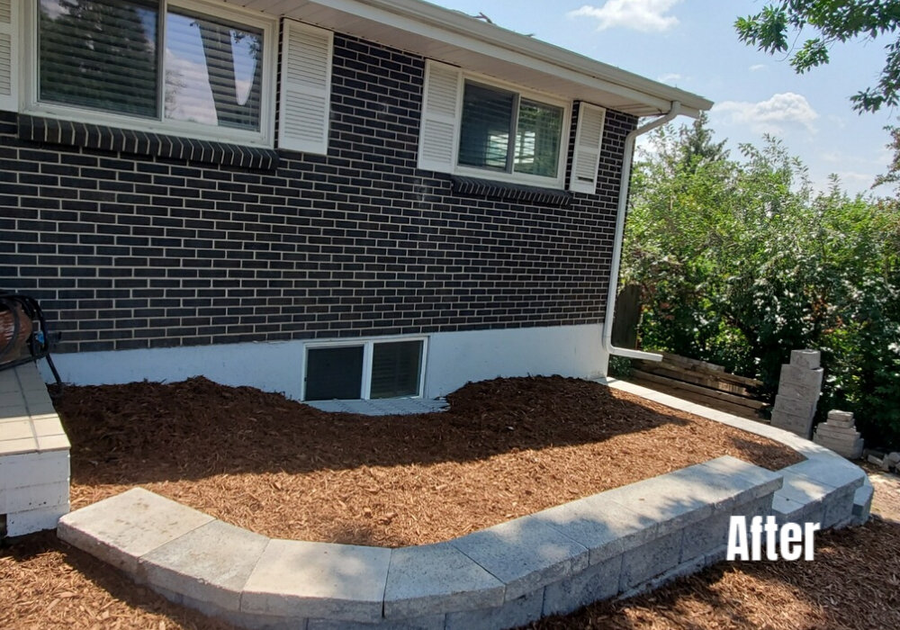 After - Retaining Wall Reconstruction Project Denver/Lakewood