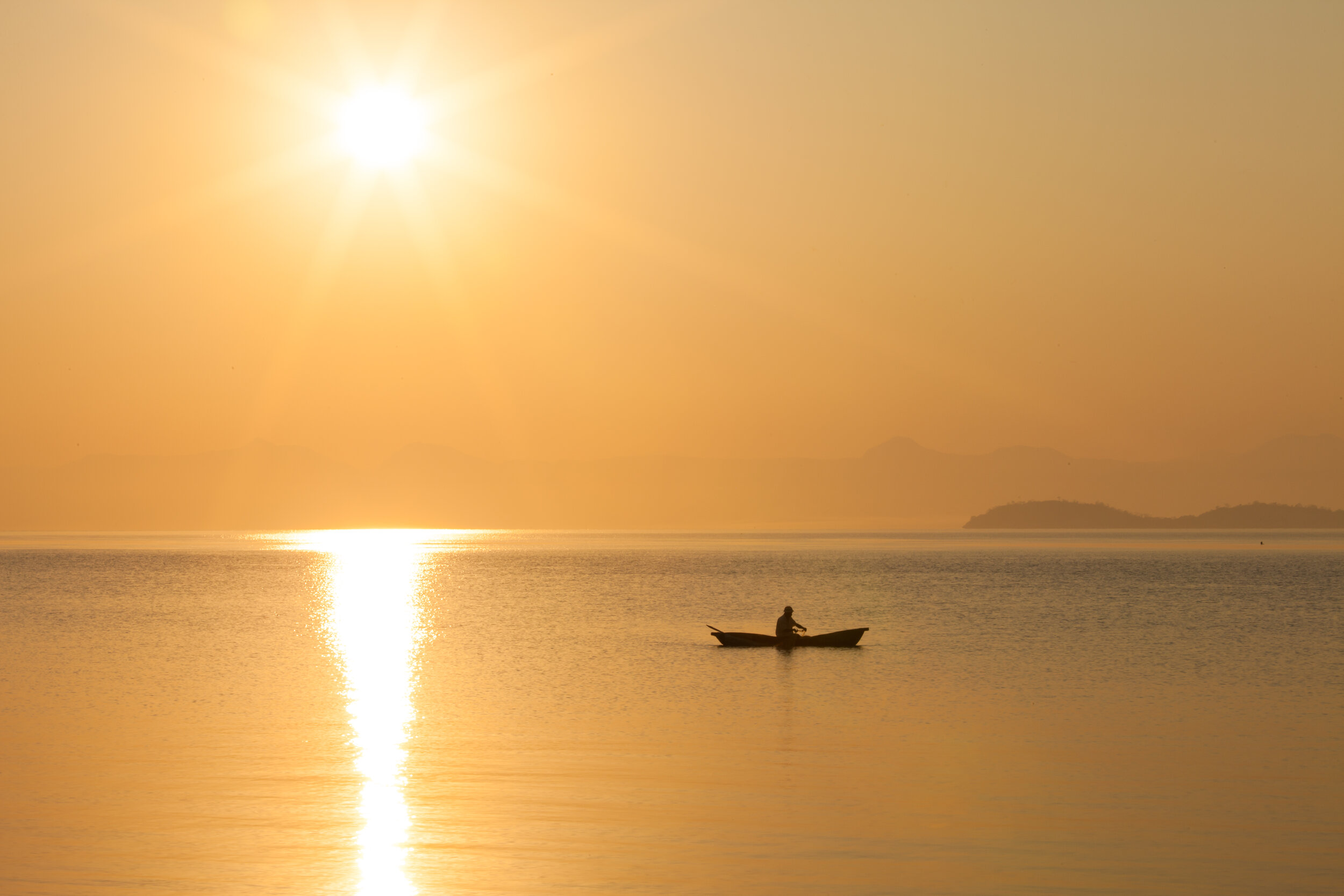 Fisher. Lake Malawi