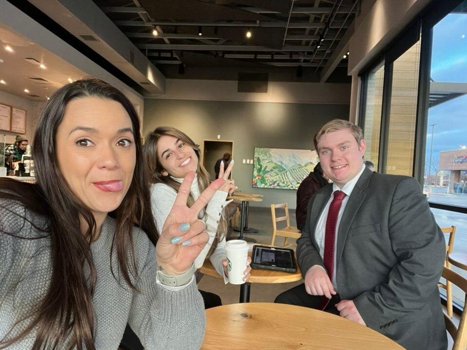 Before 🤪 and after the coffee hits ☕️ 
 
 
#thecarvonisgroup #tcgdallas #monday #coffee