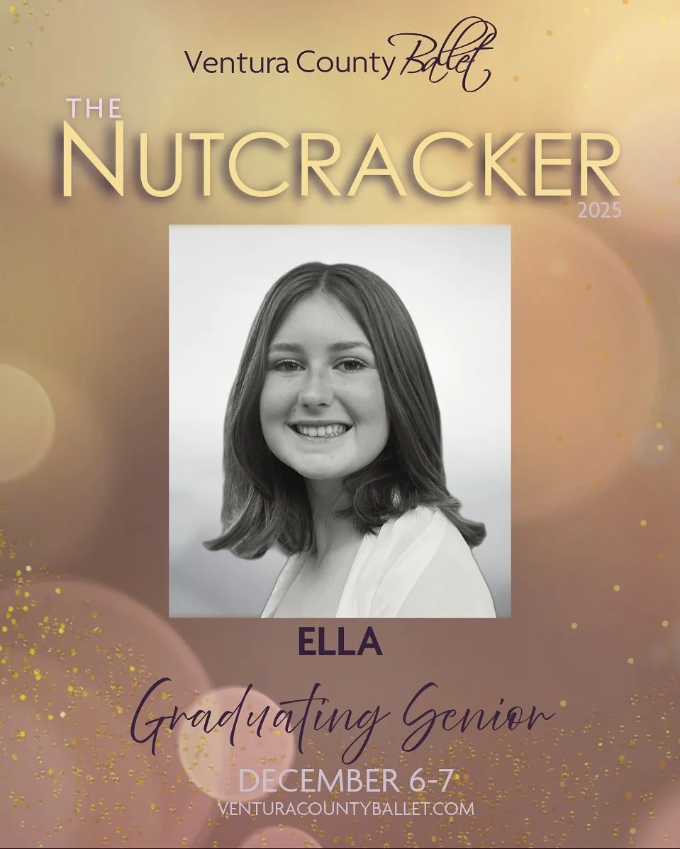 It&rsquo;s Senior Spotlight on ELLA this Tutu Tuesday as she prepares for her debut in The Nutcracker! 🌟&hearts;️💫

Ella, a senior at Adolfo Camarillo High School, has been dancing for eight years and continues to impress with her artistry and pois