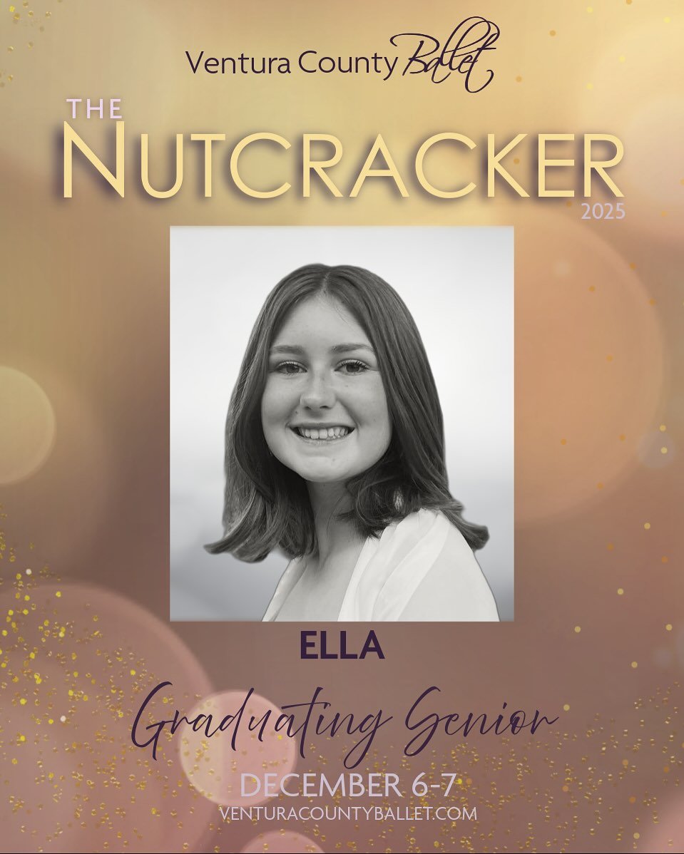 It&rsquo;s Senior Spotlight on ELLA this Tutu Tuesday as she prepares for her debut in The Nutcracker! 🌟&hearts;️💫

Ella, a senior at Adolfo Camarillo High School, has been dancing for eight years and continues to impress with her artistry and pois