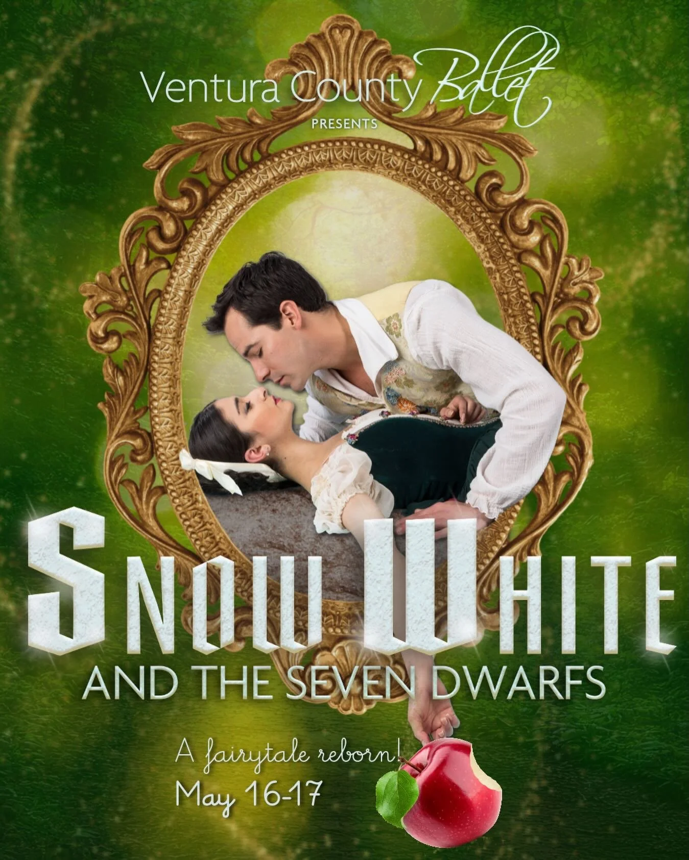 Snow White &amp; the Seven Dwarfs 💫
May 16-17, 2026
📍Rancho Campana PAC, Camarillo 

Mirror, mirror on the wall&hellip; the most magical tickets of all are ON SALE NOW!

Ventura County Ballet is thrilled to reprise Snow White and the Seven Dwarfs f