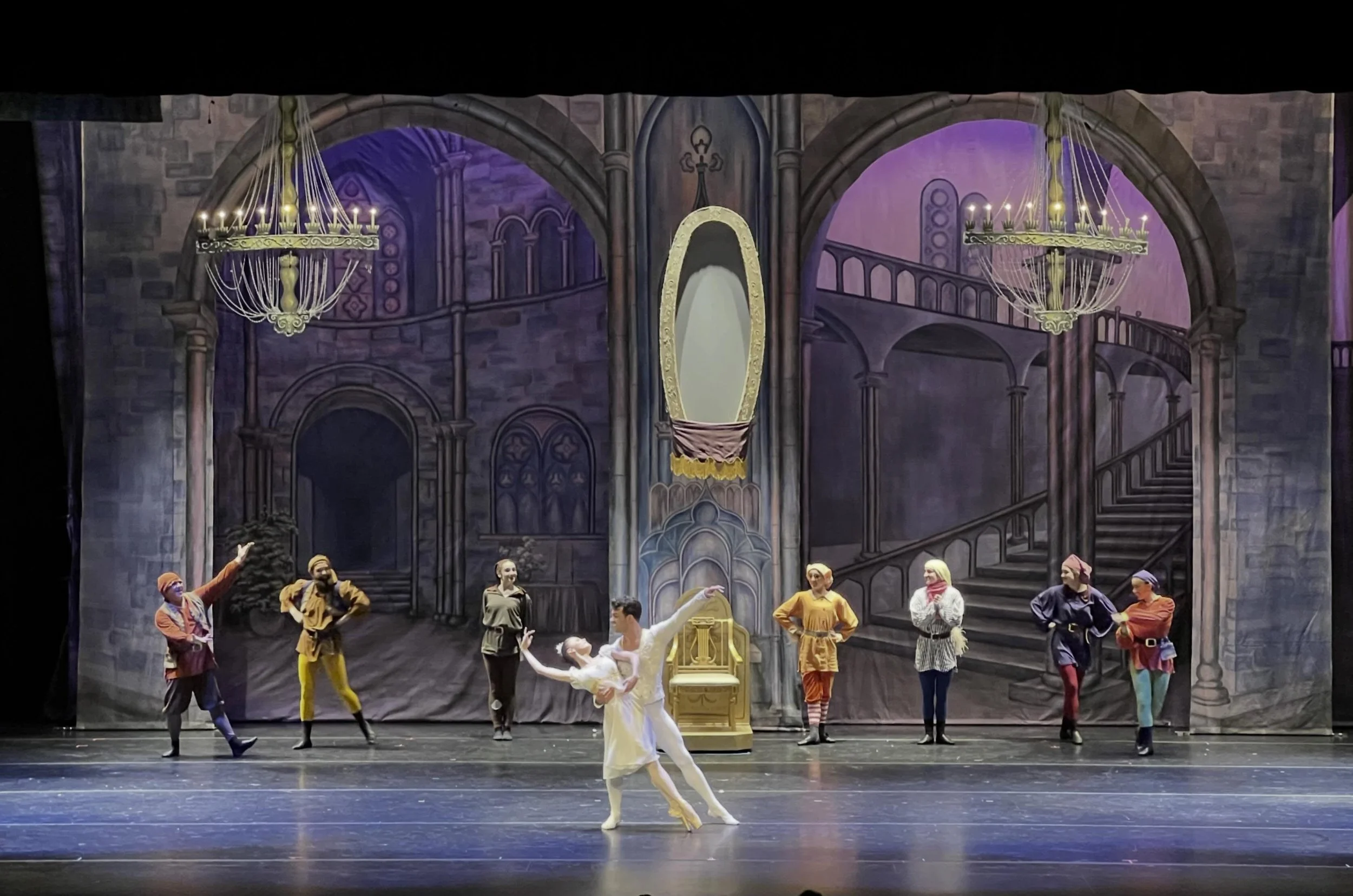 Witness the fairytale unfold one last time today at 2:00 PM 🤍🍎🪞

Catch the magic of Snow White and the Seven Dwarfs! 💫Lobby doors open at 1:15 to a wonderland of enchantment. We loved seeing so many children dressed in their favorite fairytale co