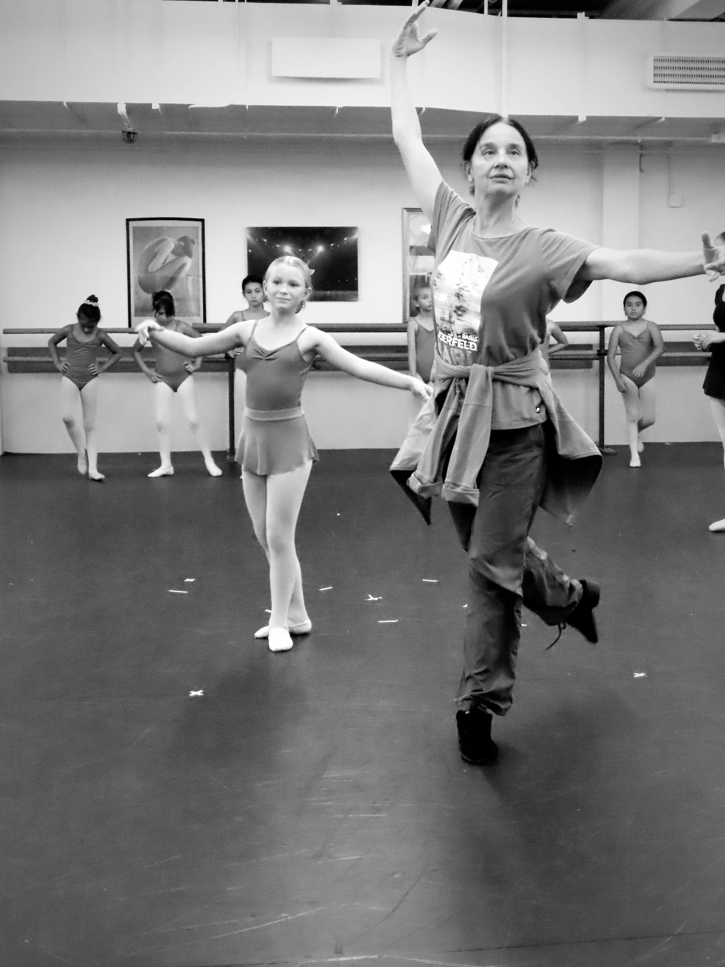Ventura County Ballet artistic director, Marina Fliagina guides one of the dancers performing as Fritz - Clara&rsquo;s mischievous little brother, helping turn hard work into holiday magic. 

See the dedication, artistry, and passion that bring The N