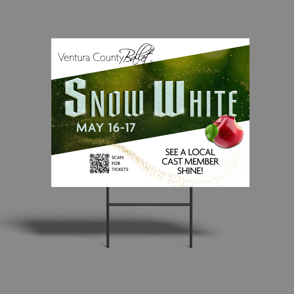 Cast Pride Yard Sign