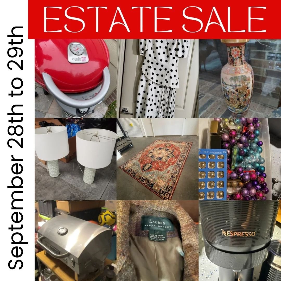 Estate Sale this weekend in Katy! Link in bio

#doorstepestatesales #HoustonEstateSale #thisweekend #houstonresale