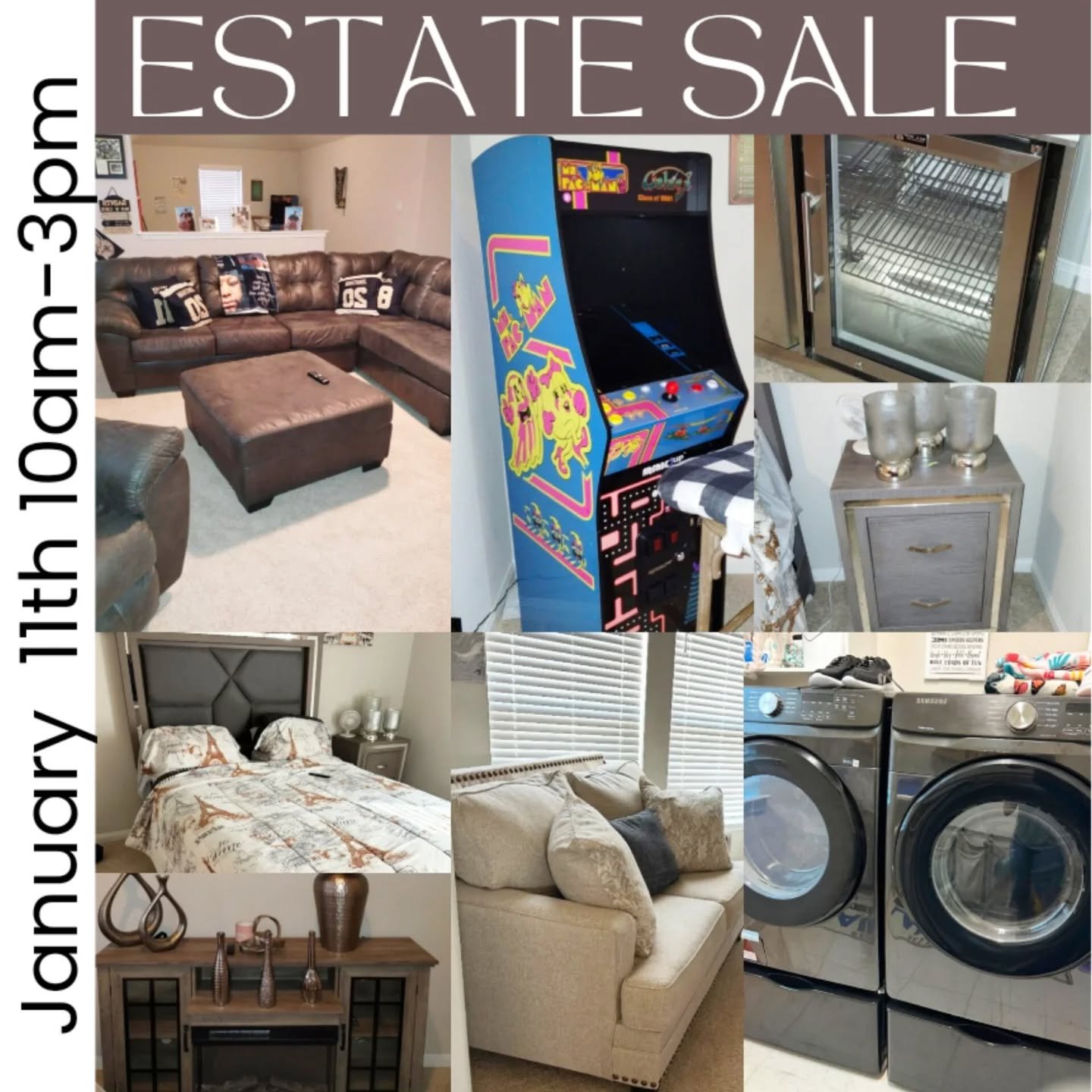 Join us this weekend in Manvel, TX for a 1 day moving sale. 

Link in bio

#estatesale #manveltx #texasestatesales #doorstepestatesales  #texaaresale