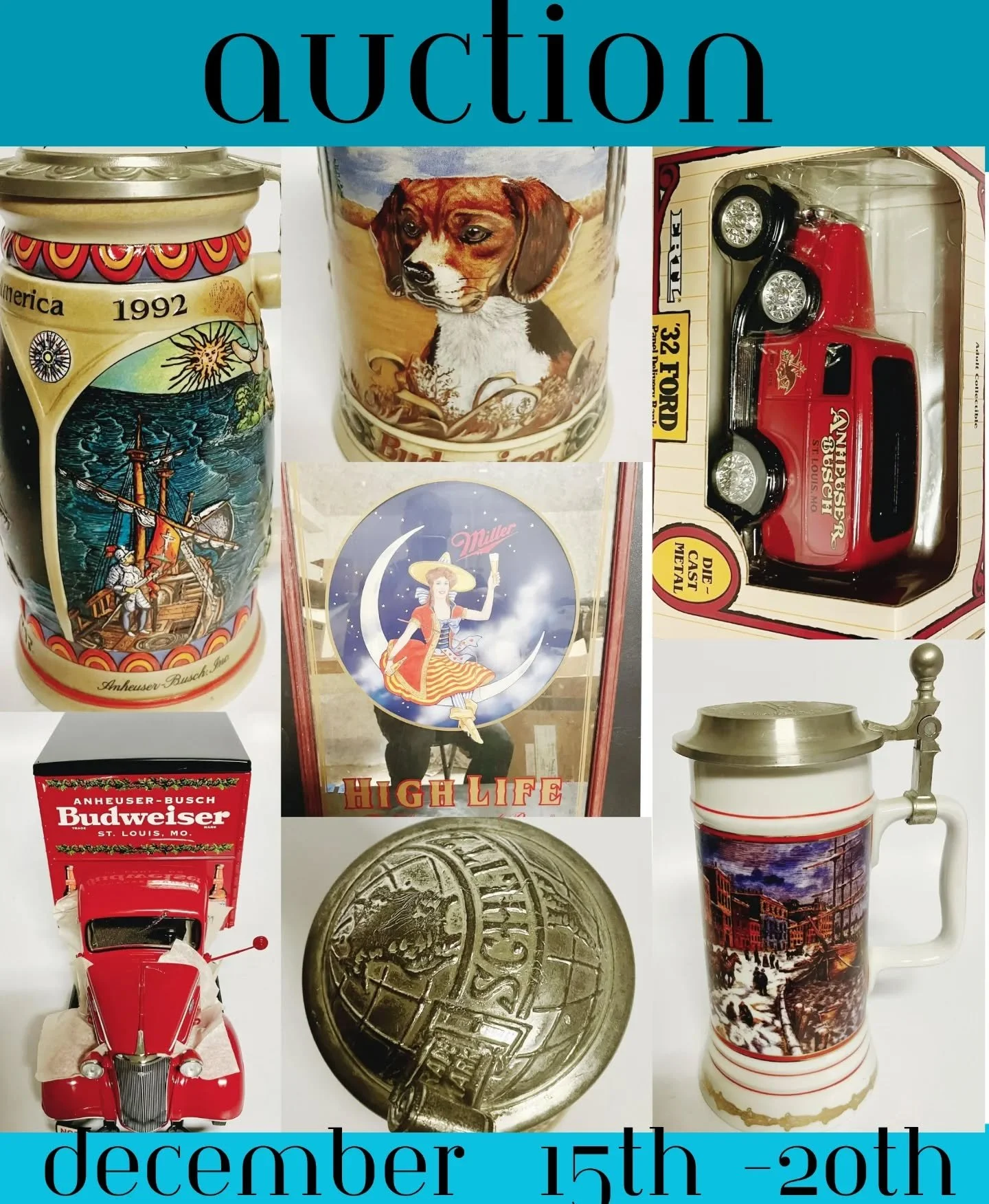 Online Auction Happening NOW! Register today! Link in bio