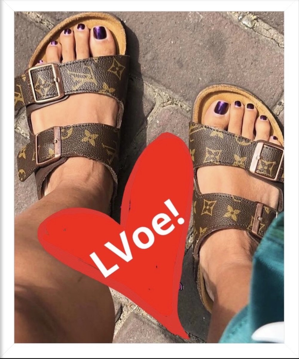 louis vuitton birkenstock sandals women