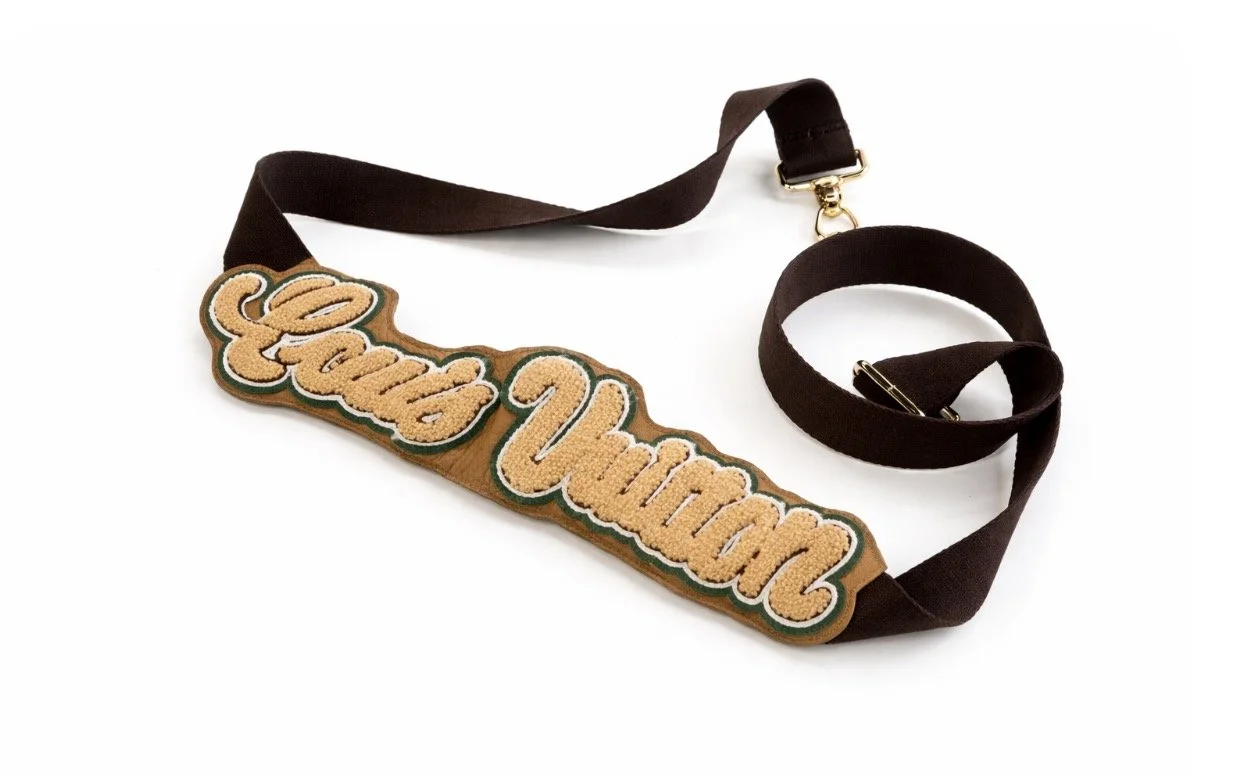LOUIS VUITTON REPLACEMENT STRAP EMBROIDERED