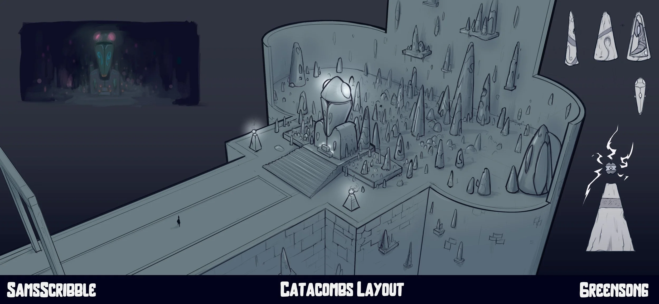 Catacombs Cutaway 
