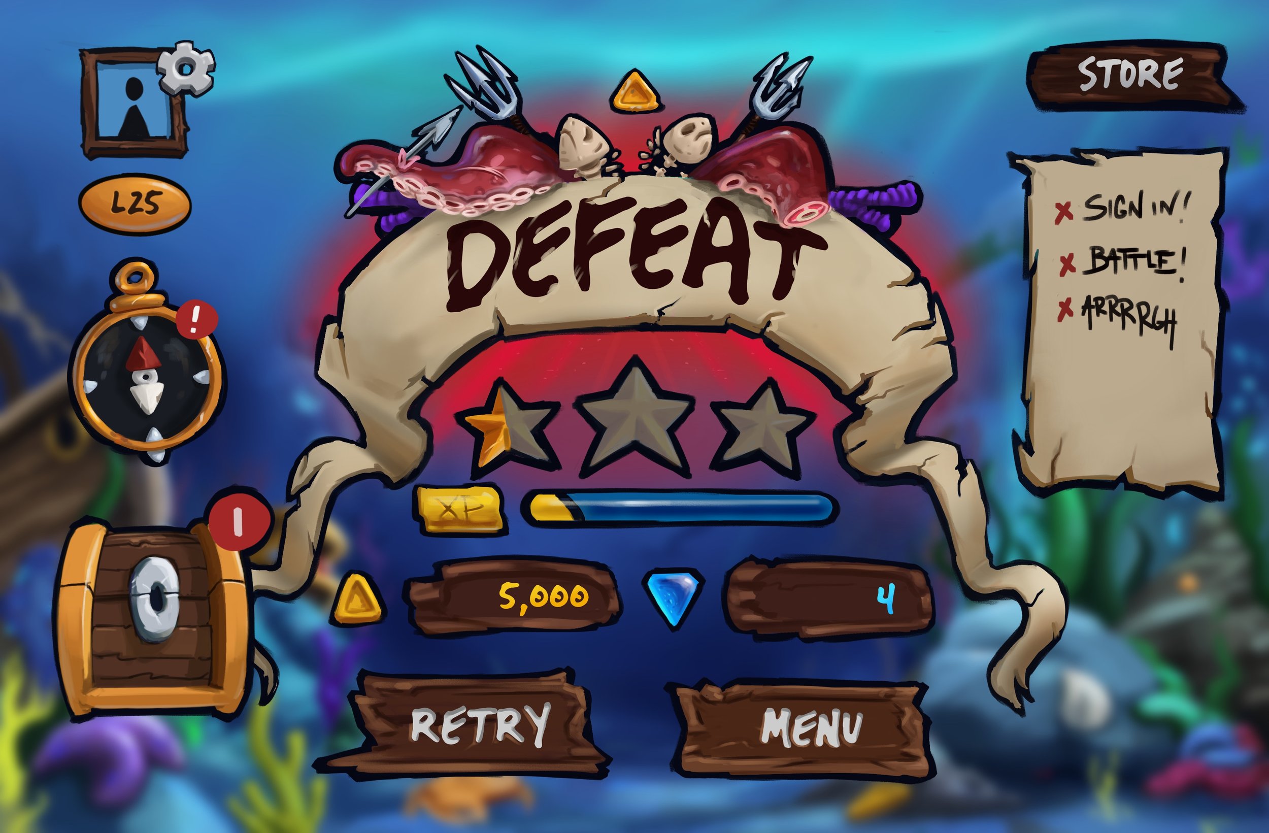 Defeat Ui Concept 