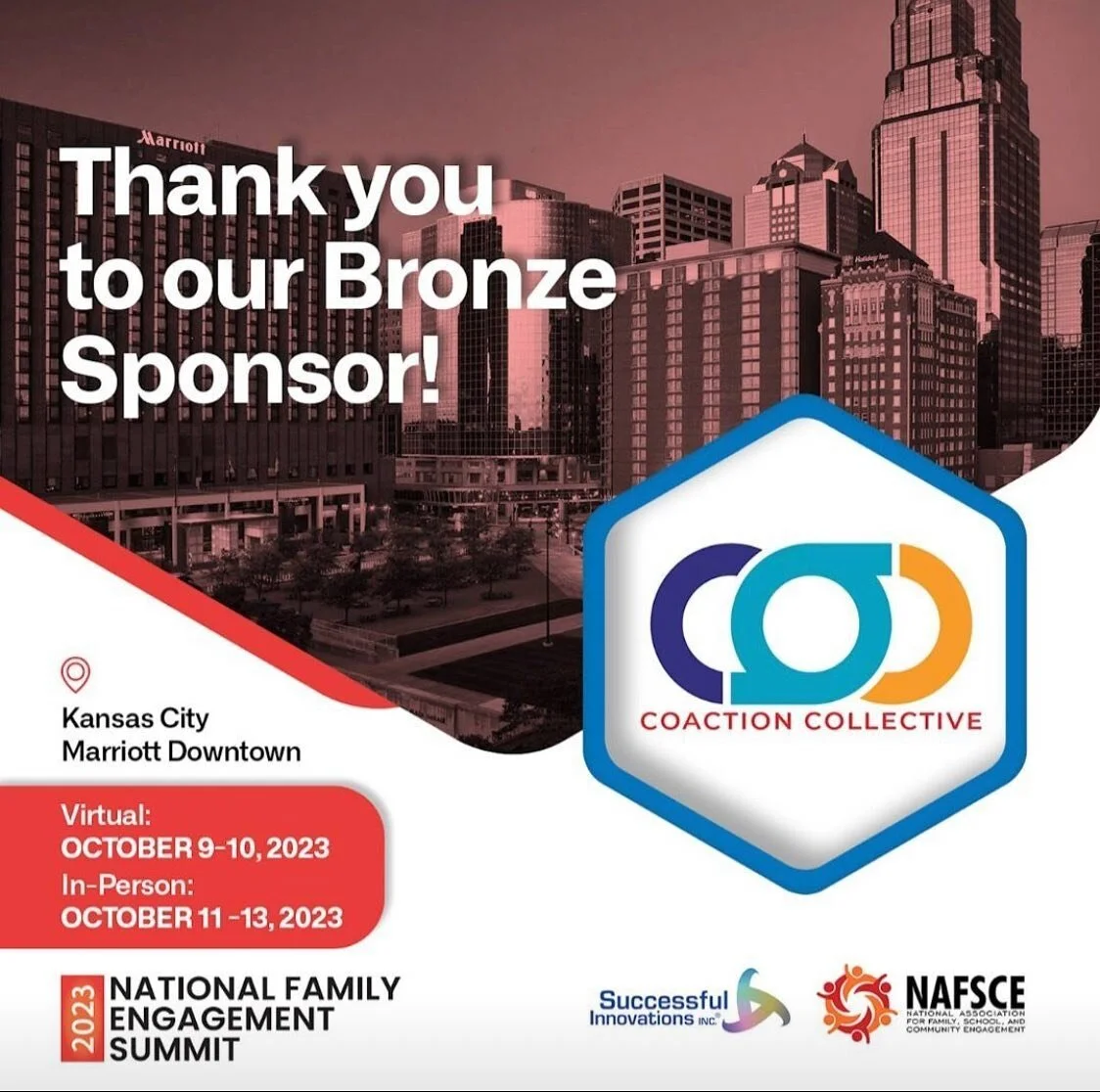 We can't wait for the National Family Engagement Summit next week! We are proud to be a sponsor of the event and hope you'll all join our workshops and visit us in the exhibit hall to explore our new resources, and enter our raffle. #nfesummit