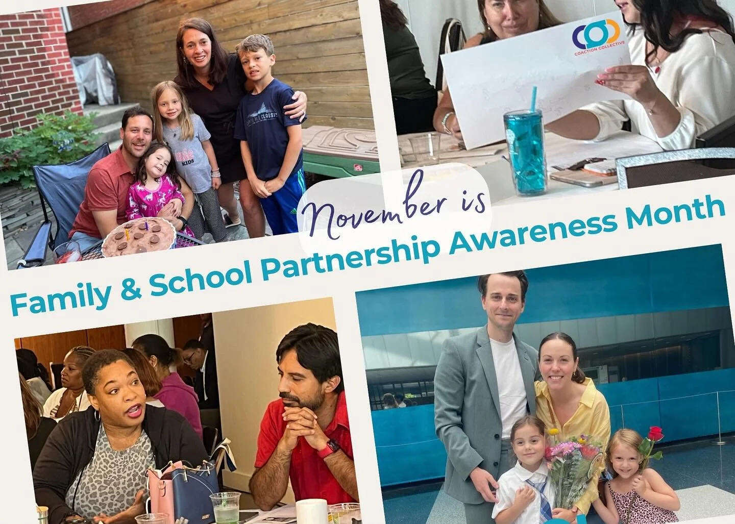 Happy Family & School Partnership in Education Month from all of us at Coaction Collective! As engaged parents, aunties, uncles, and foster parents, this is personal to us! We’re excited to see Colorado spearheading this campaign to raise a