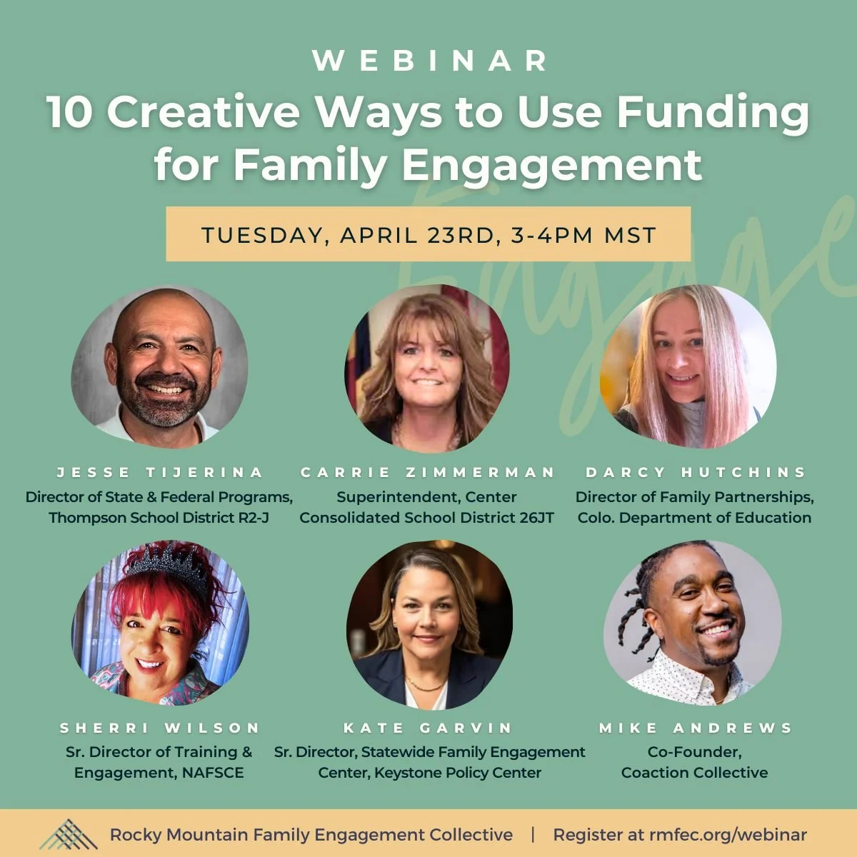 🌟 Exciting News! 🌟 Join us for an enlightening webinar dedicated to maximizing family engagement funding. We're thrilled to share insights on innovative strategies for schools and districts alongside local and national experts in the field. Let's m