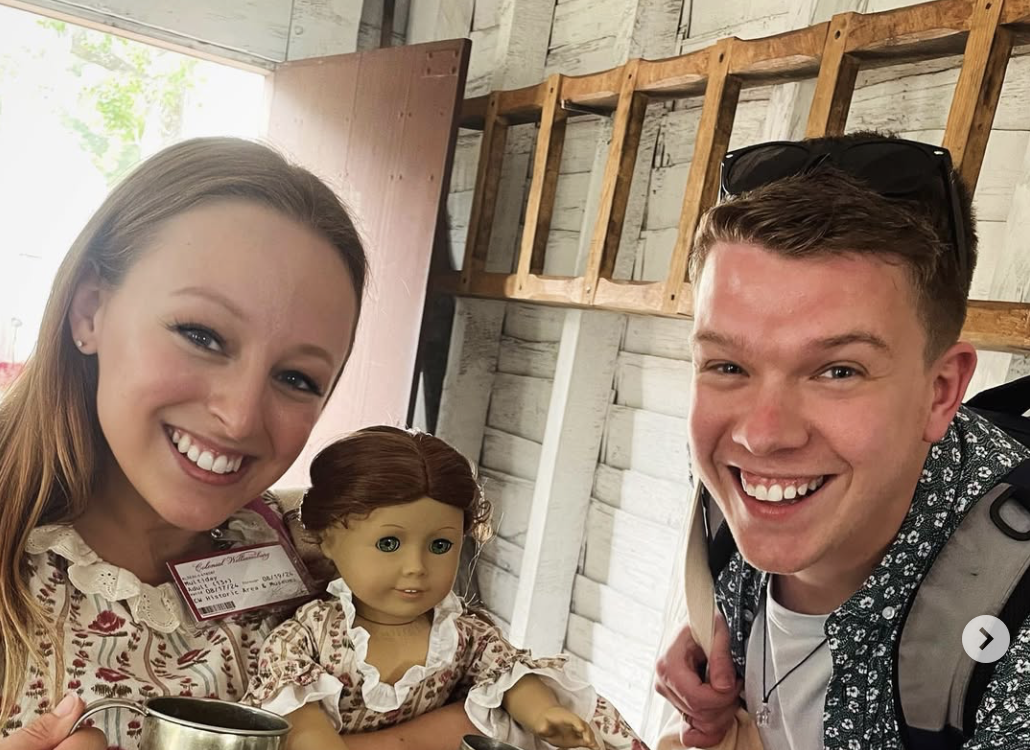 Colonial Williamsburg with Felicity, Elizabeth, Ashley and Blake