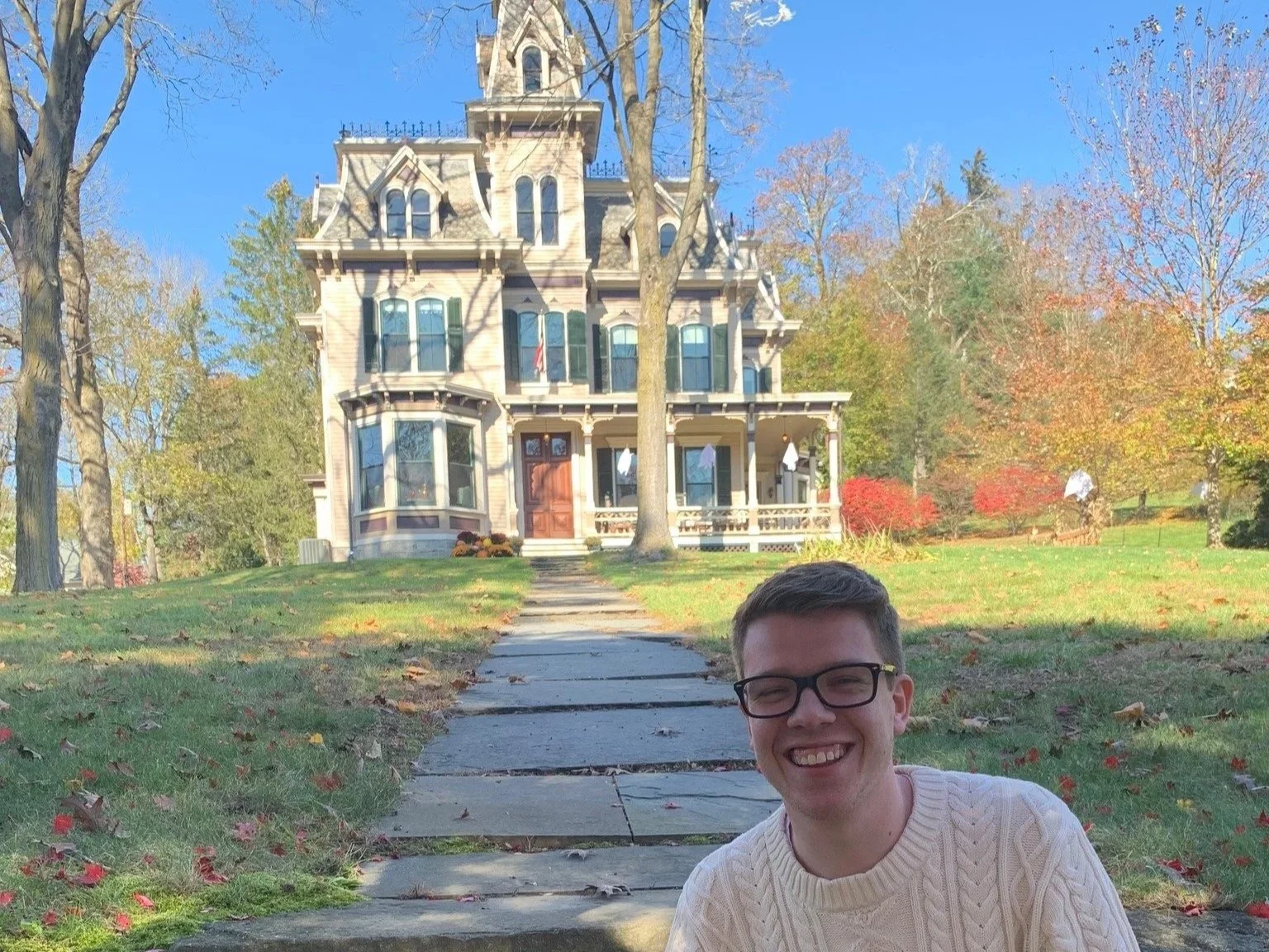Visiting Grandmary’s Home in Mt. Kisco, New York