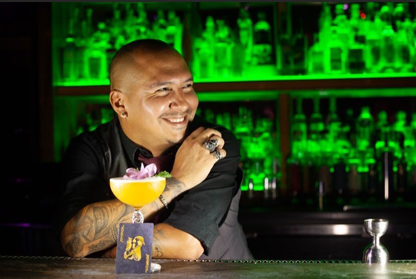 Don't be afraid to give up the good to go for the great.
.
Photo by: @karbannation 
.
.
#jokerbartender #bestintheworldatwhatido #Style #Lifestyle #bestcocktails #barartist #drinkingnight #drinkstagram #freshingredients #chilledweekends #worldrestaur