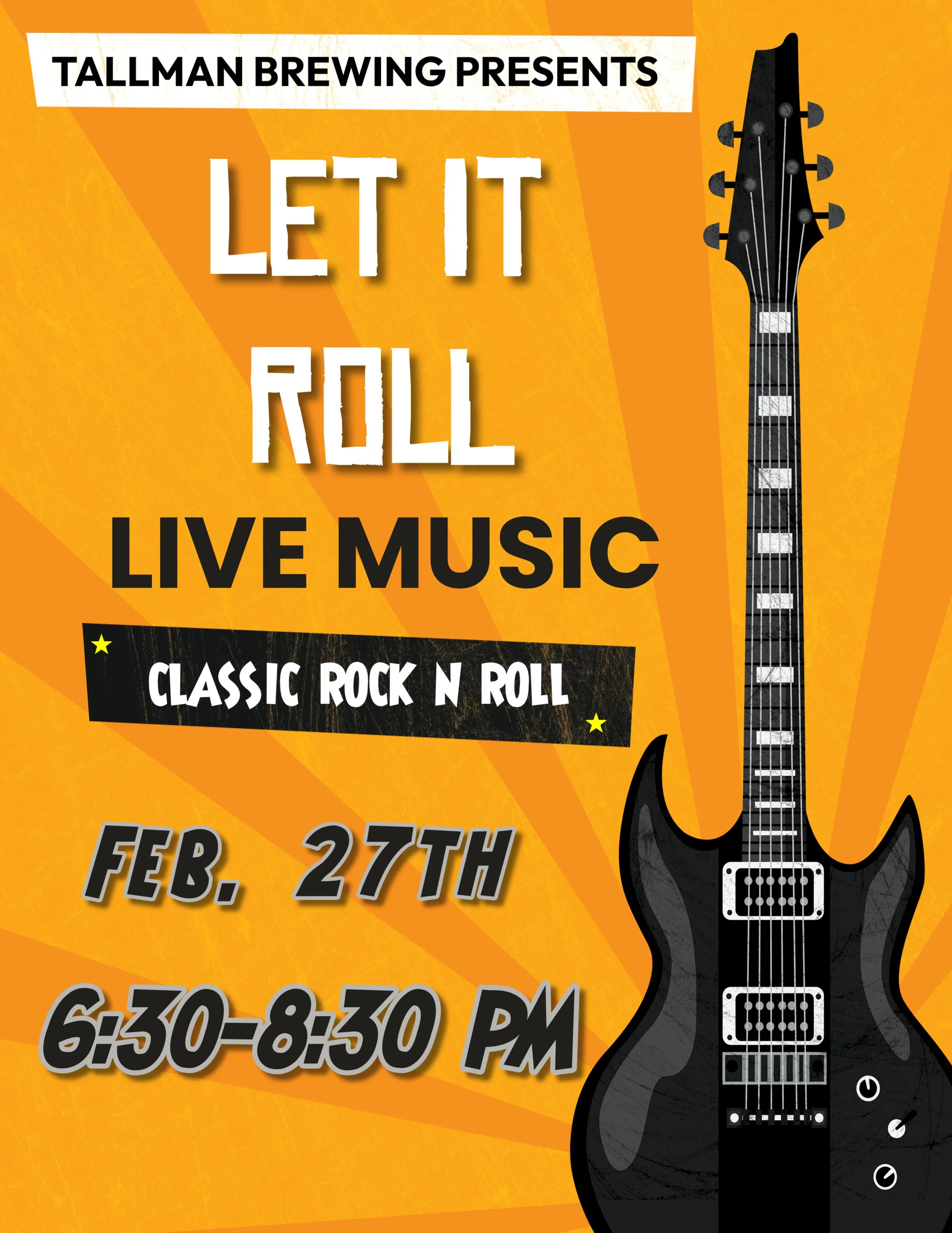 Let It Roll - Live Music and No Cover