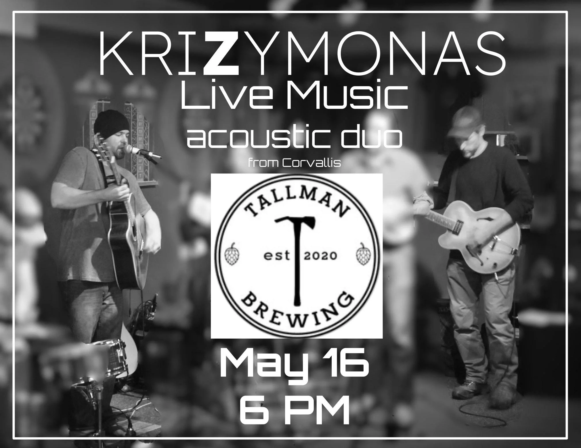 Krizy Monas - Live Music and No Cover