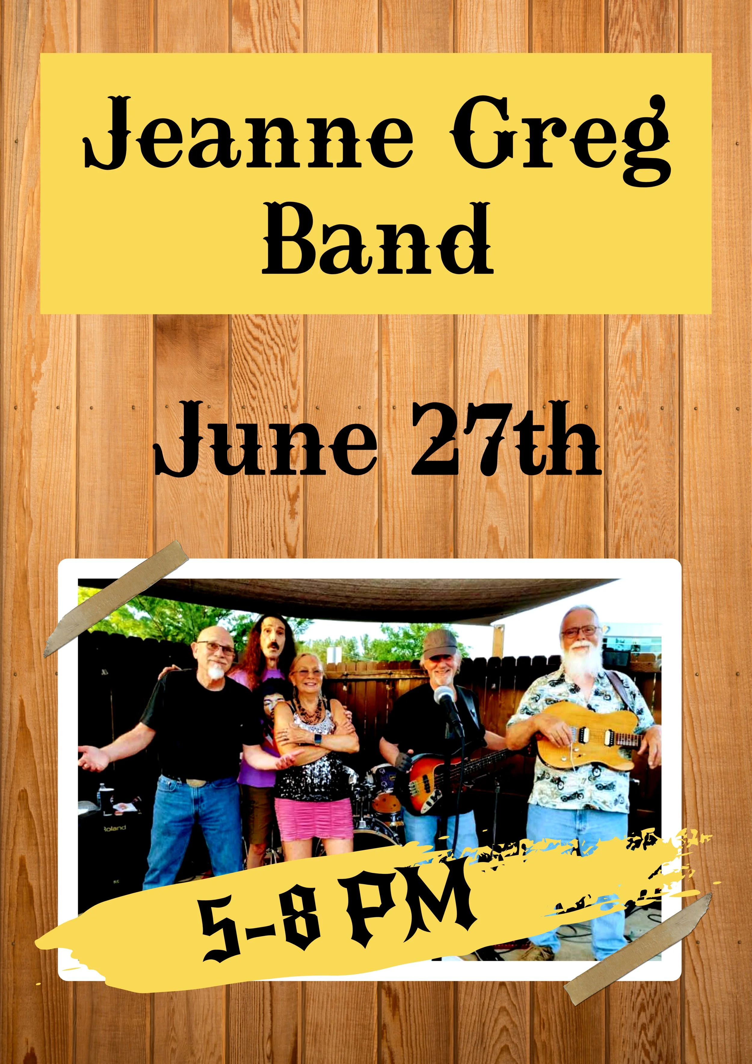 Live Music at Tallman - Jeanne Gregg Band