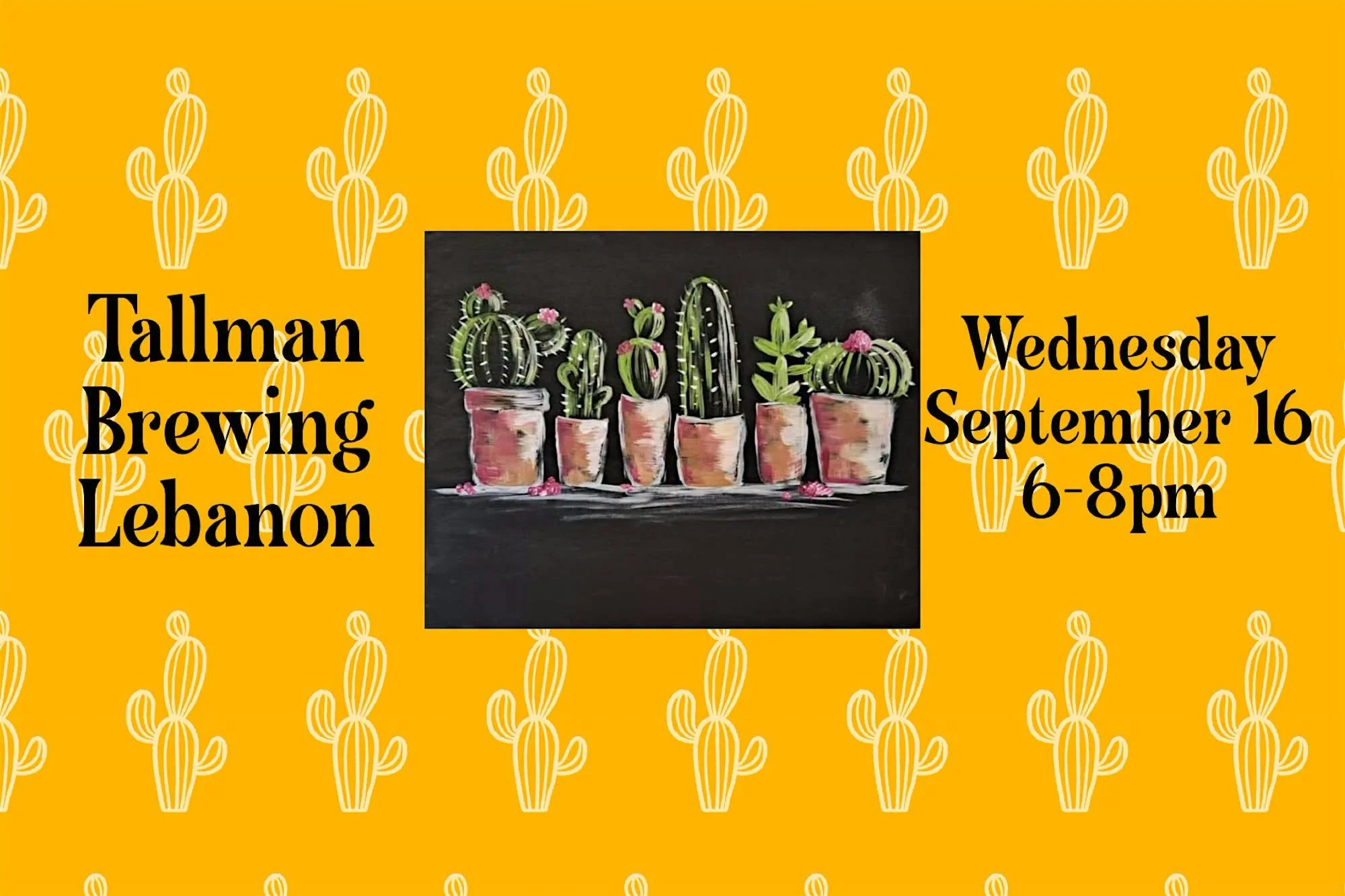 Paint and Brews at Tallman Brewing