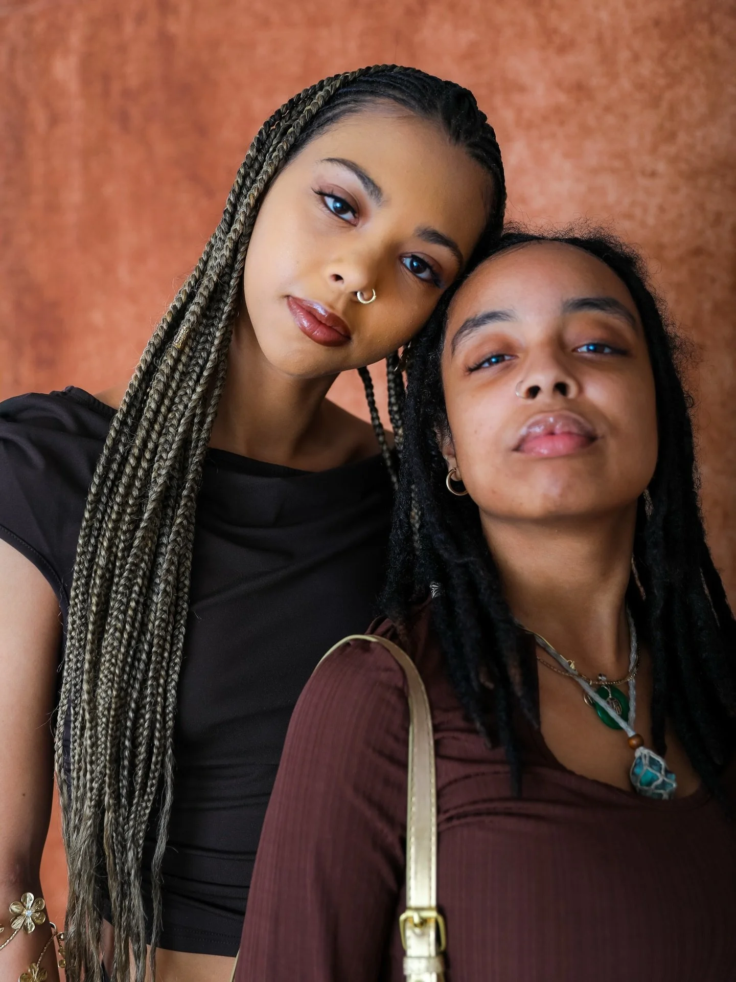 In celebrating Black History Month and Women's History Month, I wanted to merge the two and highlight the beauty of black femininity through, what started as inspiration for unique deep brown monochrome portraits. It evolved into a powerful yet soft 