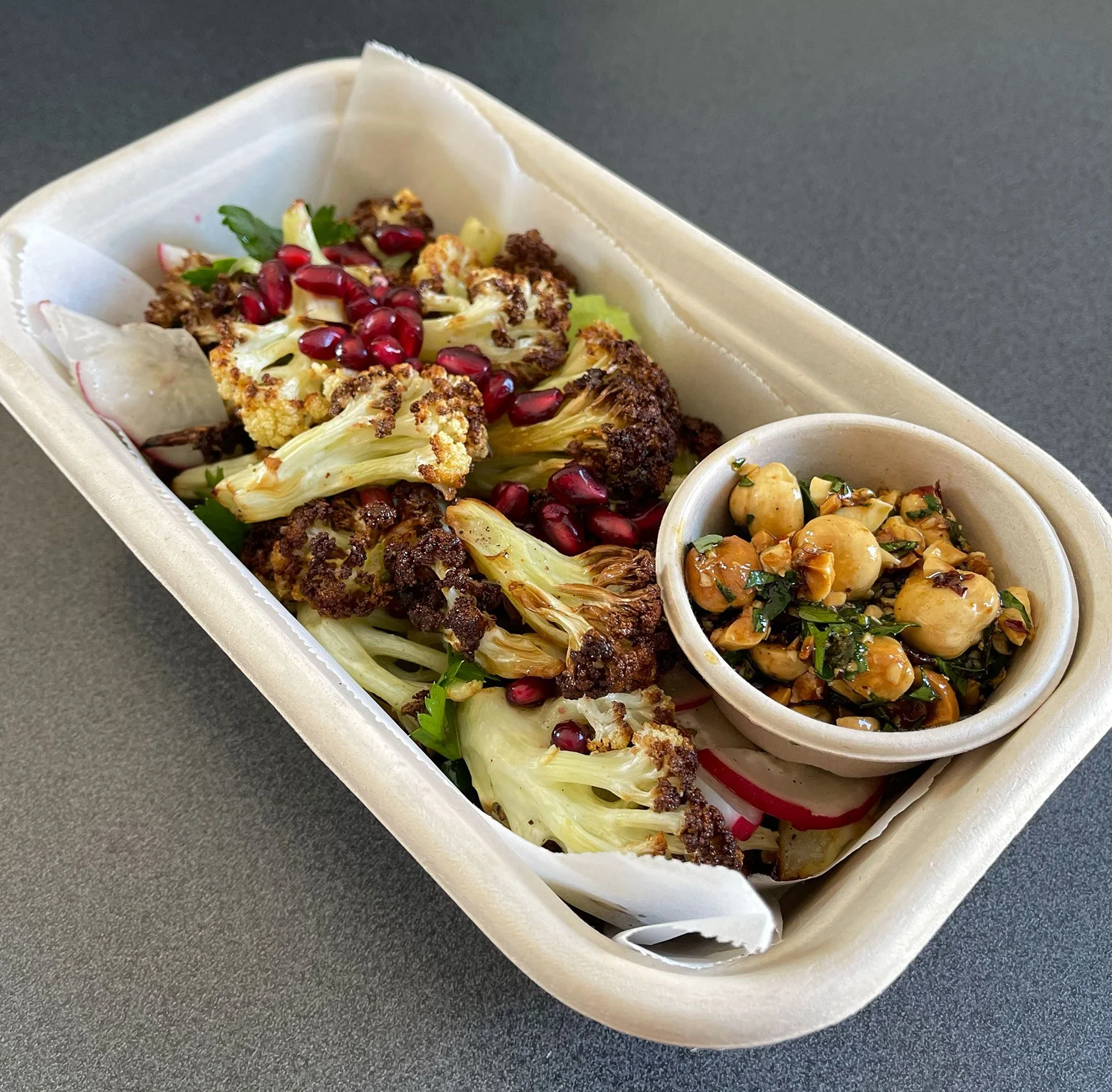 Sides - Roast cauliflower salad - seasonal (serves 2)