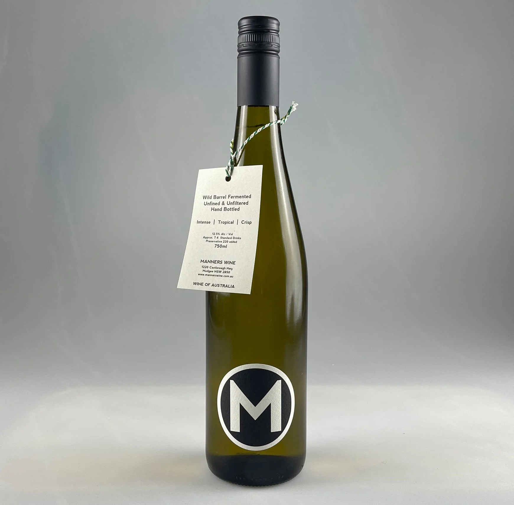 White Wine - Manners, Gewurztraminer, UberGew, 2021