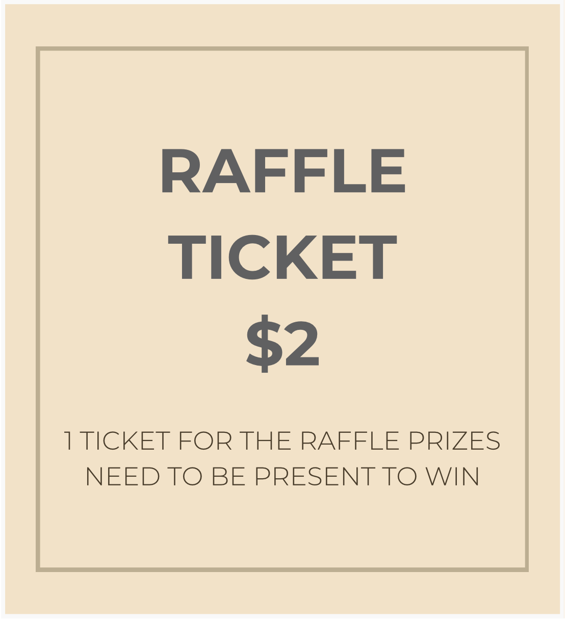 Raffle Tickets