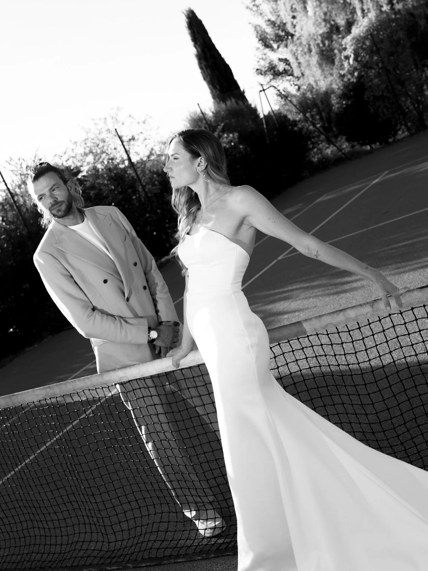 South of France, in black &amp; white.

Harsh sunlight, graphic shadows, clean lines and a little attitude.

I love creating wedding photographs that feel editorial without becoming static. Images with intention, movement and personality, where fashi