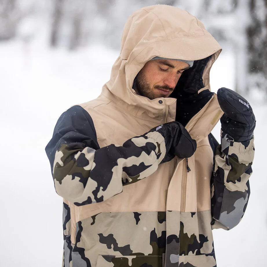 Khaki snowboard jacket new arrivals