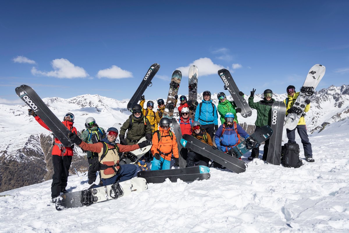 elooa Splitboard Enjoyer Camp 2023 by K2 Snowboarding — Pleasure Snowboard
