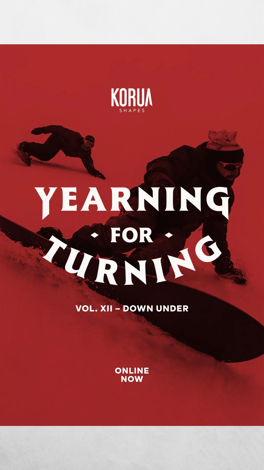KORUA SHAPES YEARNING FOR TURNING VOL. XII - DOWN UNDER