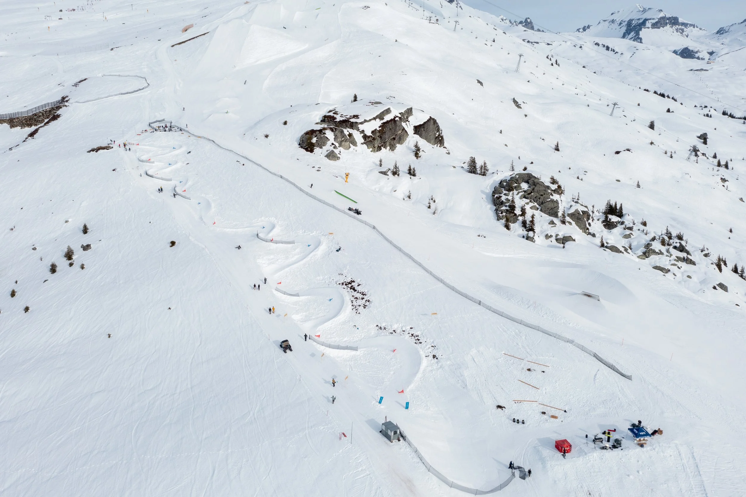 High spirits at the 11th BANKED SLALOM LAAX 2026