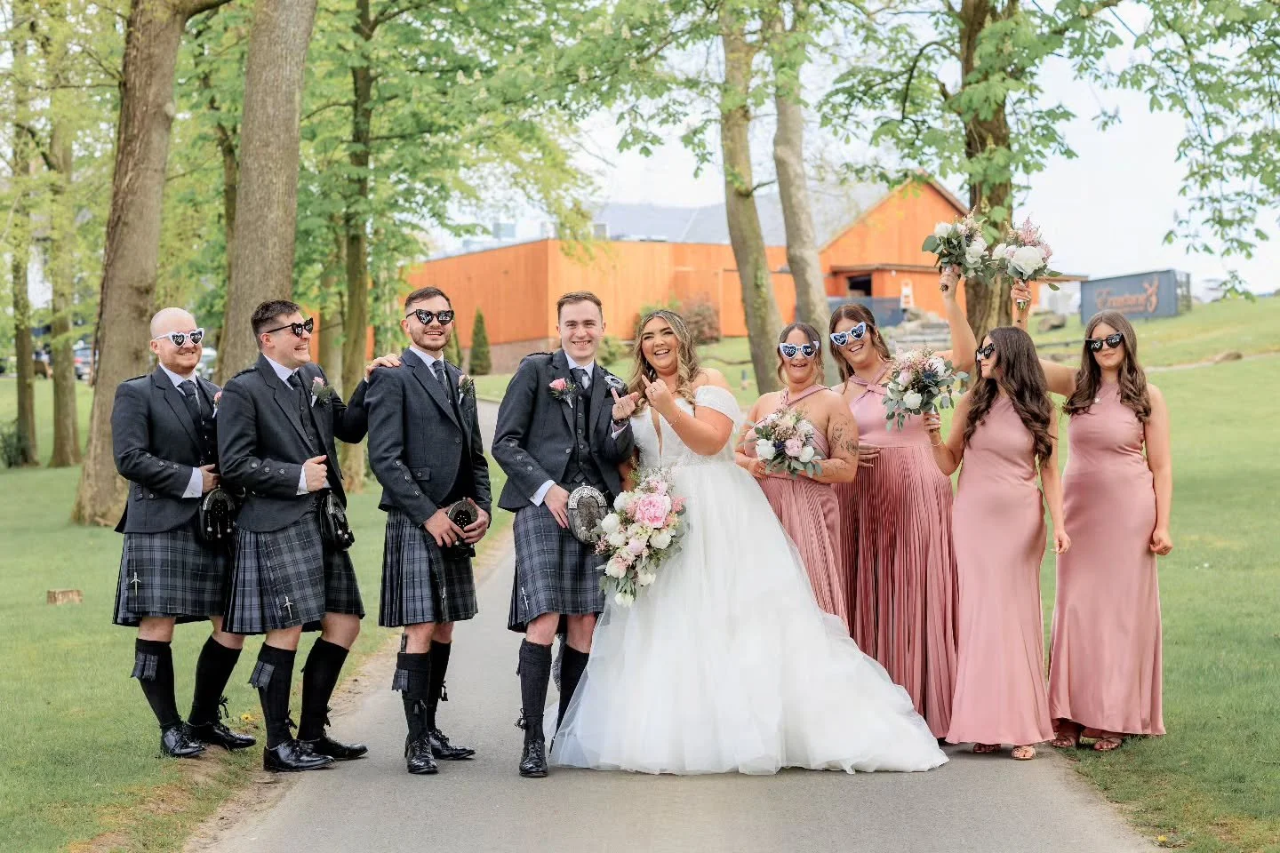 Zoe &amp; Kyle's wedding day at @enterkine_country_house_resort 
A day filled with fun and laughter and sprinkled with love! 
Make up @shannononeill_makeup 
Hair @hairbyabbylee 
Celebrant  @weddingcelebrantscotland 
Film @ross_scobie 
Content @_edits