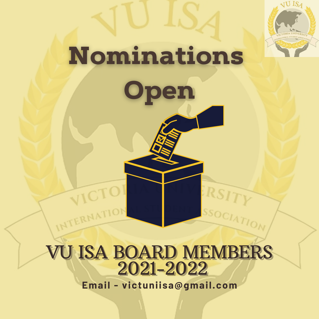 VU ISA AGM Nominations open