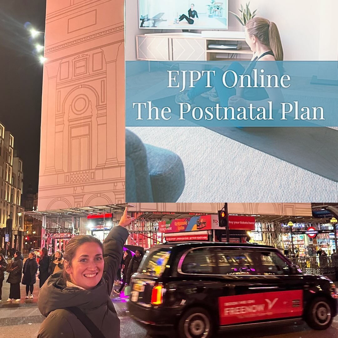 London calling 😉 or actually they won&rsquo;t be because I didn&rsquo;t put any website or anything. 

If you have a friend who is looking for one of the best postnatal movement programmes out there! Please tell them my name and www.thepostnatalplan