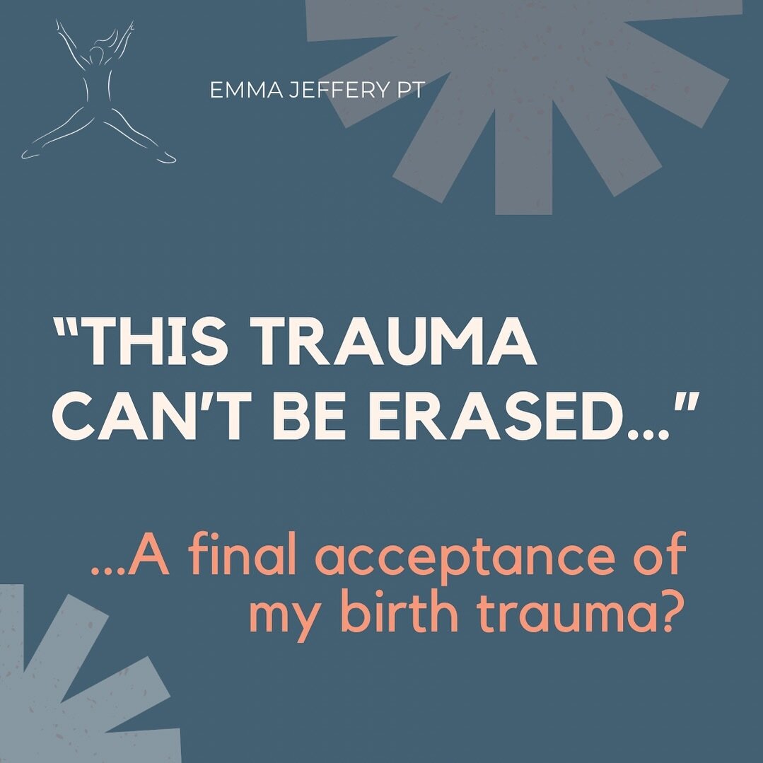 I have written a blog (I know - not very me) on some important realisations I had this week on trauma, after taking myself to A&amp;E a few weeks ago thinking I was having a heart attack, but was actually a terrible panic attack. 

This blog is not a