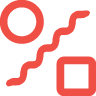 icône représentant la création de logotype