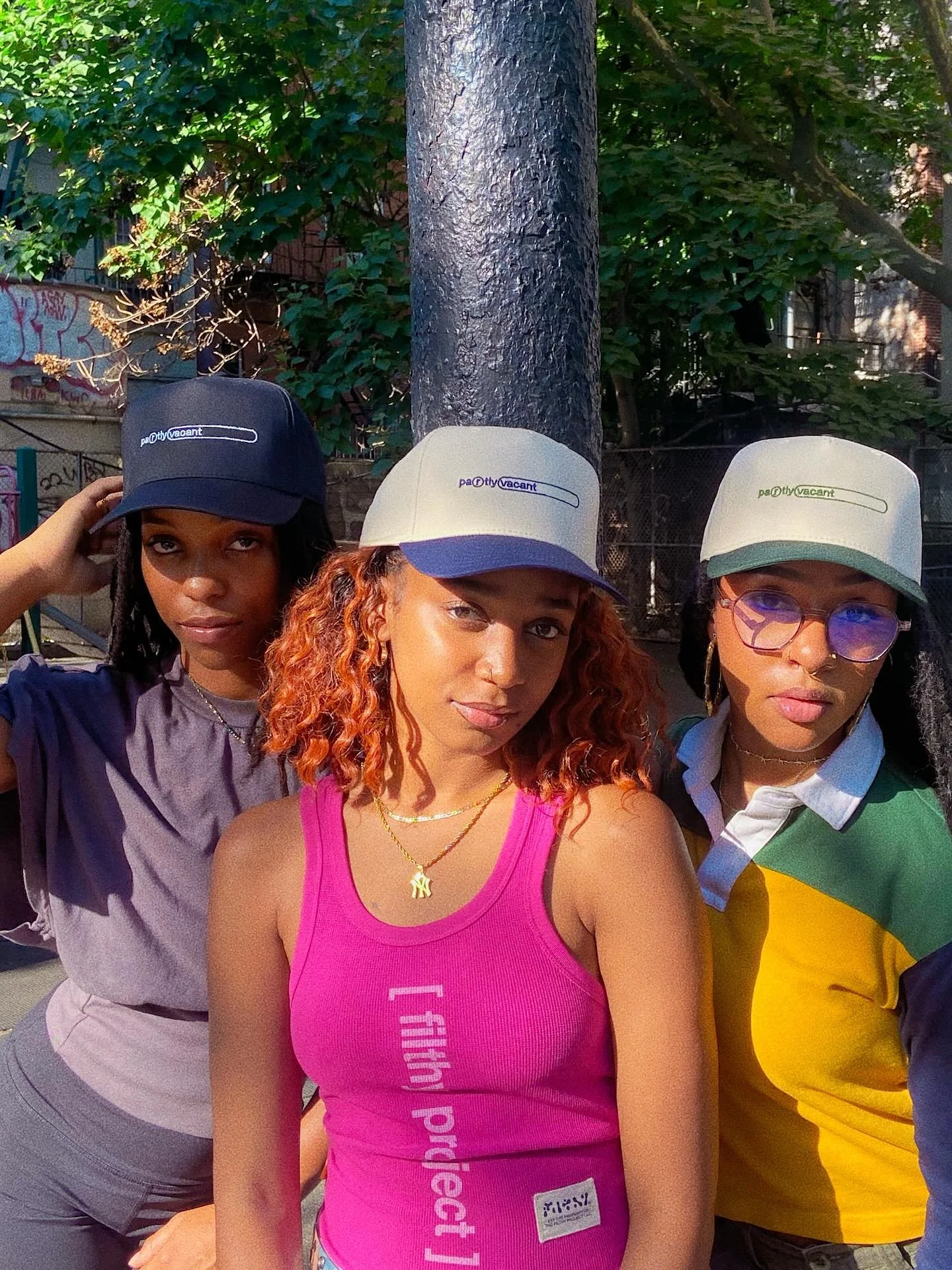 Hats are live; available now at partlyvacant.com/shop 🏆