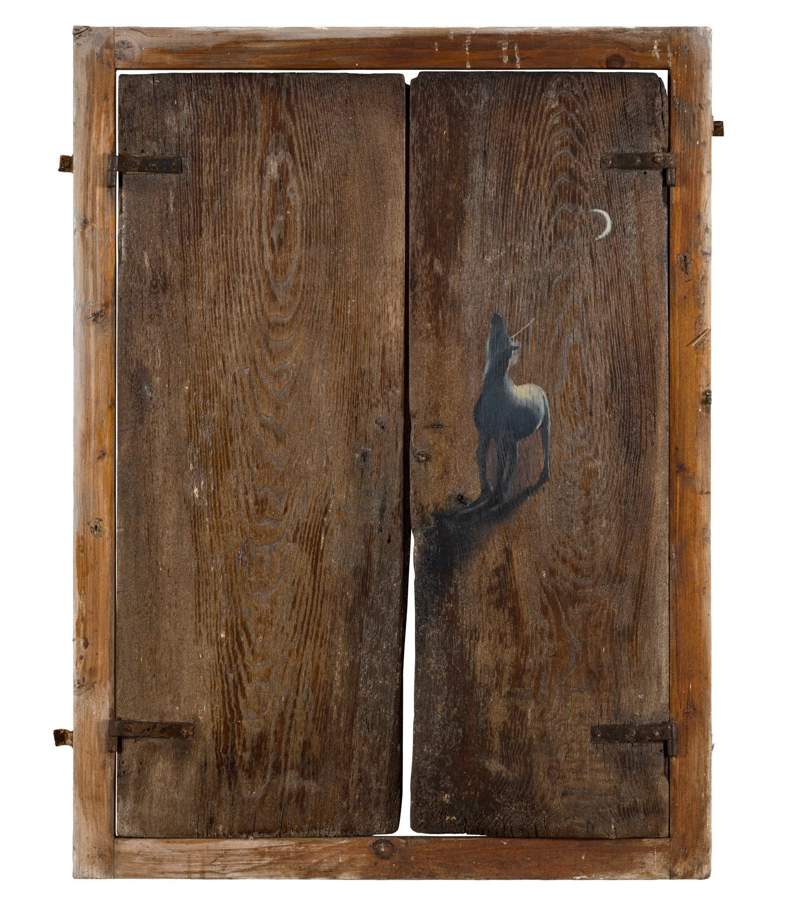 Portal, 2025, Oil on wood, 102x77 cm