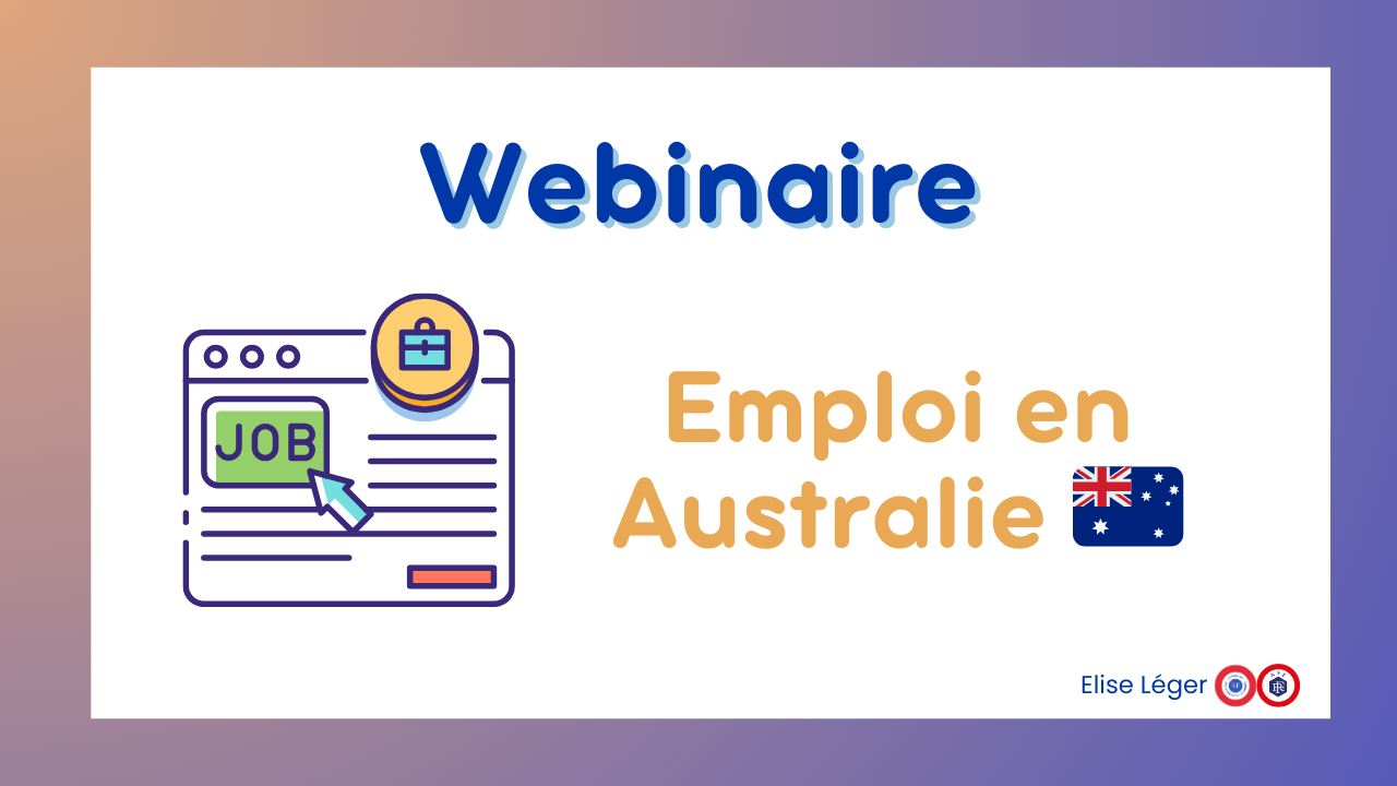 Webinaire - Emploi en Australie