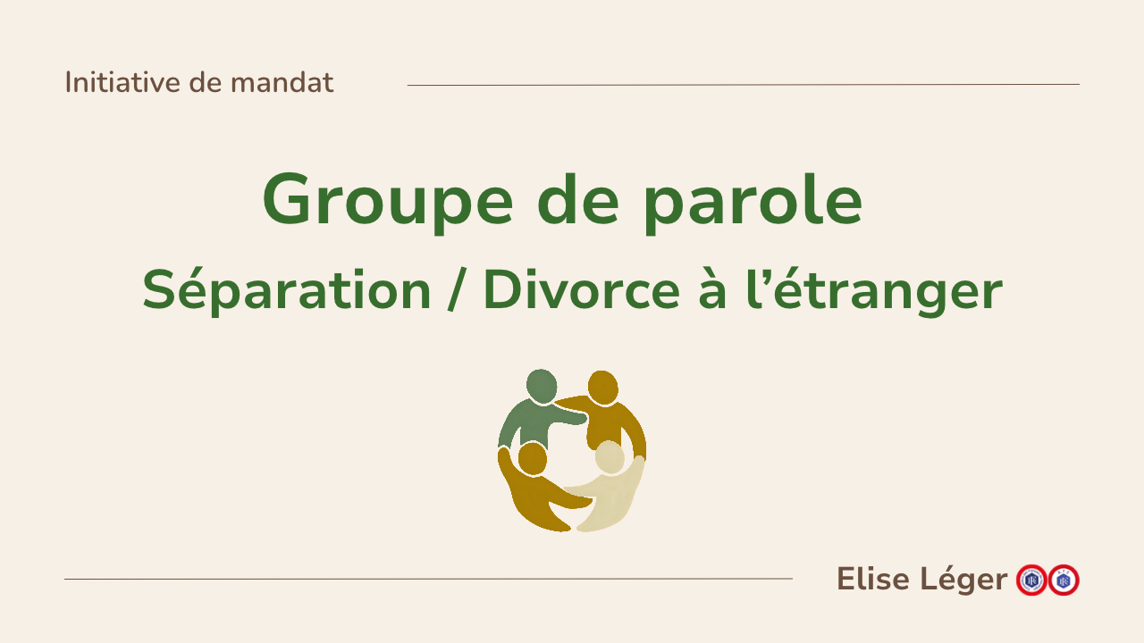 Groupe de parole - Séparation / Divorce à l'étranger #11