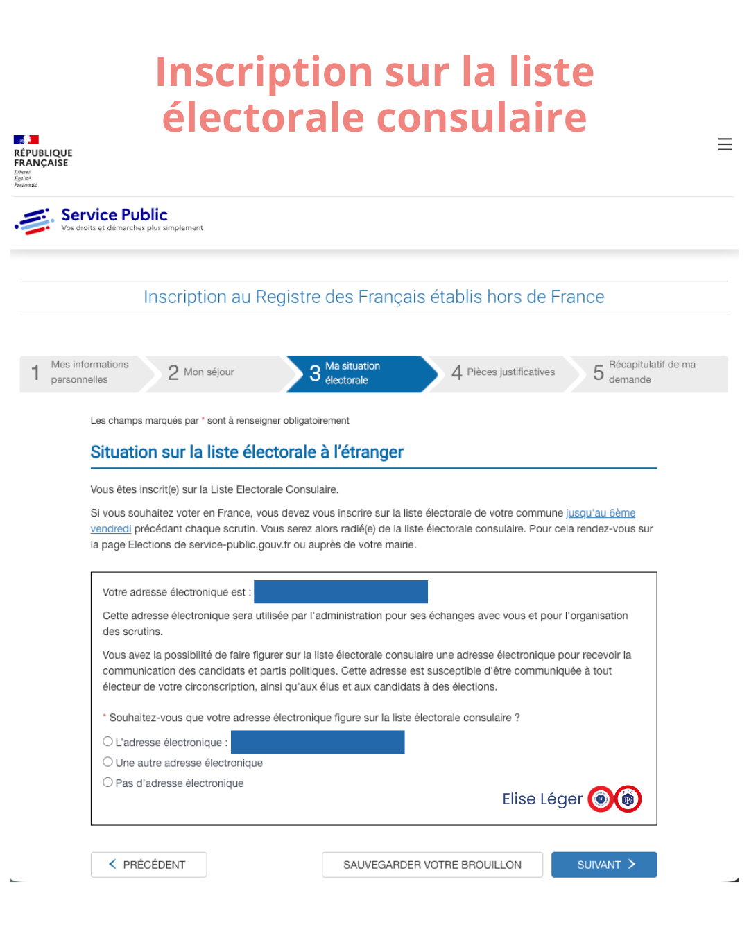 Comment S4inscrire Sur Liste Electorale